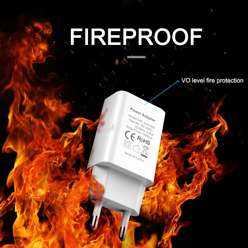 5V1A USB Charger for Mobile Phone EU charger Plug CE Certificate Travel in Europe Italy Switzerland France Germany Sweden Norway charger adapter battery charger power supply adapter battery charger adapter