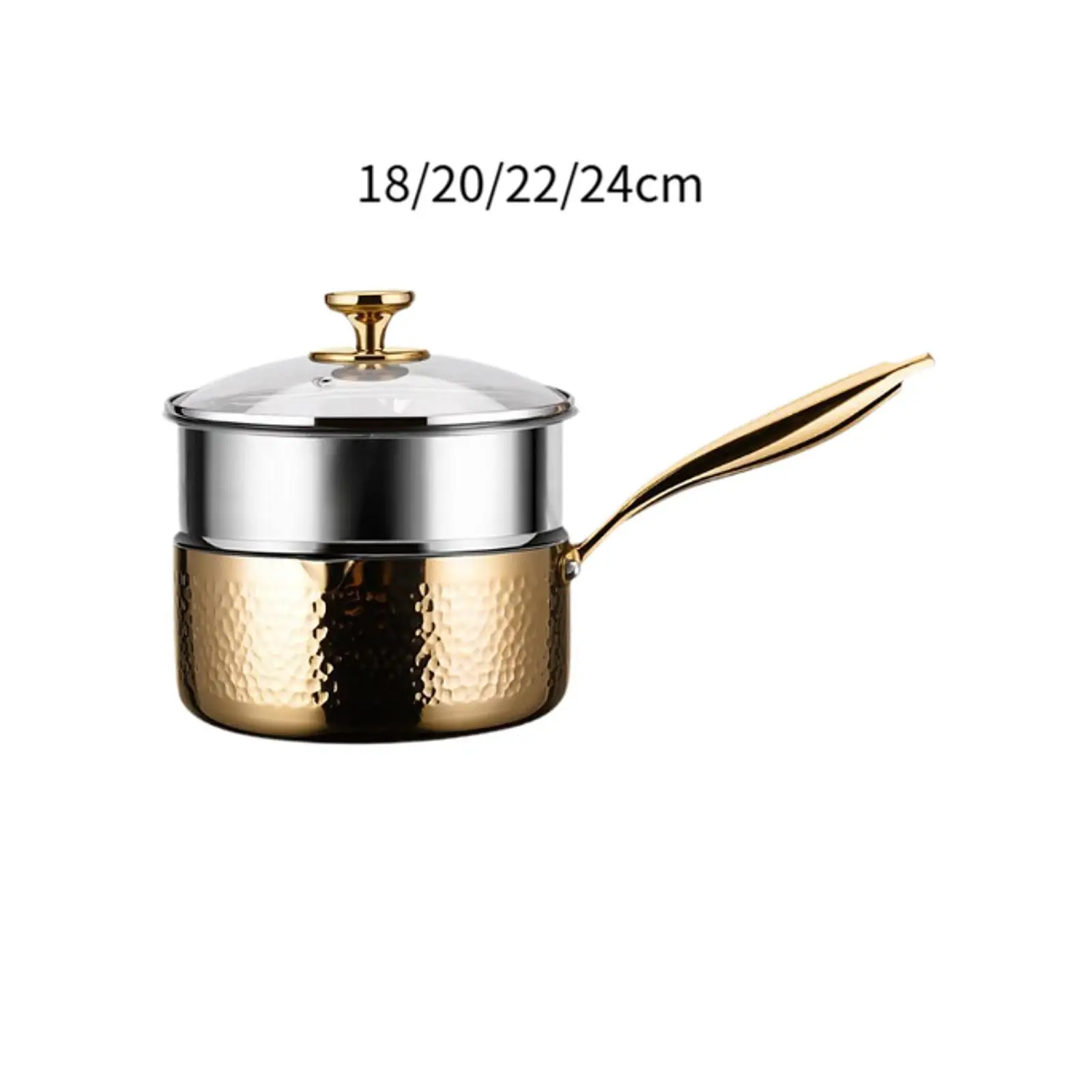Saucepan with Lid Pasta Cookware Ergonomic Handle Deep Frying Pot Milk Soup Pan Saucepan with Lid Pasta Cookware Ergonomic Handle Deep Frying Pot Milk Soup Pan