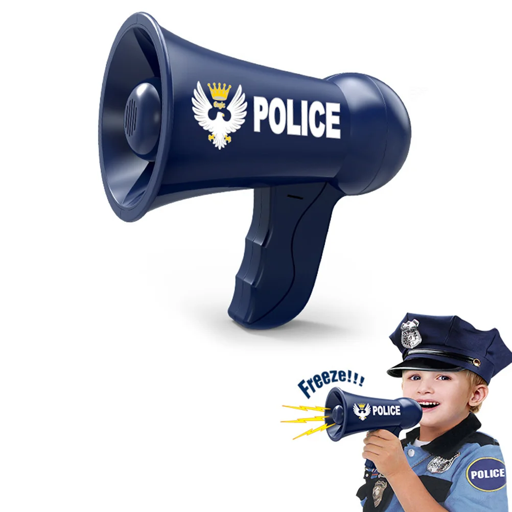 

Recording Microphone Toys Kidcraft Playset Megaphone Rechargeable Police Child Cosplay Loudspeaker Funny