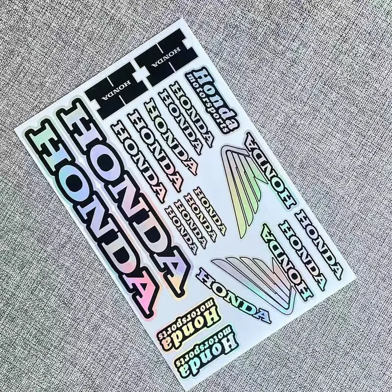 

Motorcycle sticker for HONDA motorcycle reflective sticker decorative waterproof Honda motorcycle fuel tank sticker pedal modifi