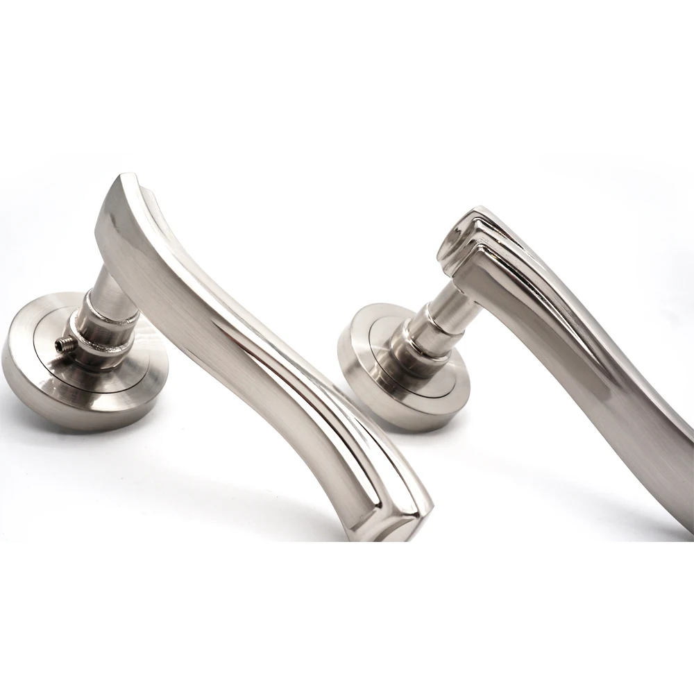 Bedroom Bathroom Door Lock Set Modern Handle Door House Office Hotel Apartment Hardware Handle Knob Gate living