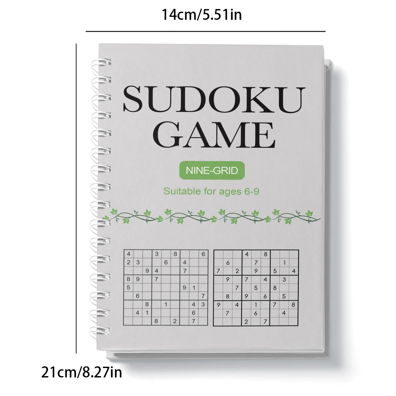 Kids Sudoku Puzzle Book 6