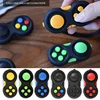 new Stress Relief Handle 8 Functions Cube Decompress Toy Variety Gamepad Decompress Fidget Pad Relieve toys for kids 5