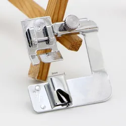 Premium Adjustable Binding Snap-On Presser Foot Sewing Accessory (9mm 3-8)