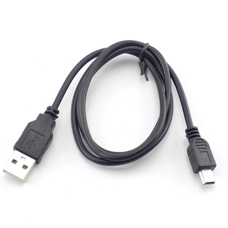 USB2.0 wpisz męski do Mini 5-pinowy kabel do złącze do ładowania danych typu B o mocy 480mbp Synchronizacja przedłużenia rozdzielacz kabli Resolver