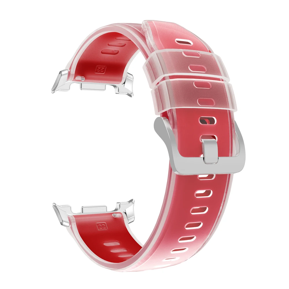 Two-Tone Silicone Sport Watch Band in Ultra 47mm Size