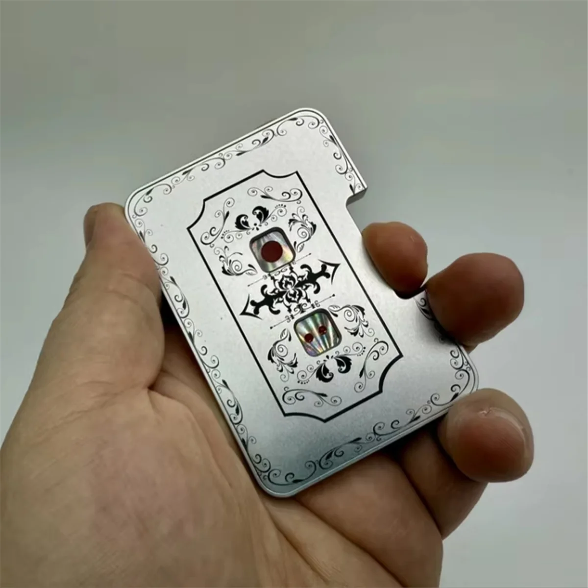 SEMOIC EDC Mechanical Dice Fidget Spinner Partys Wine Table Games Portable Finger Push Card Choice Difficult Decision