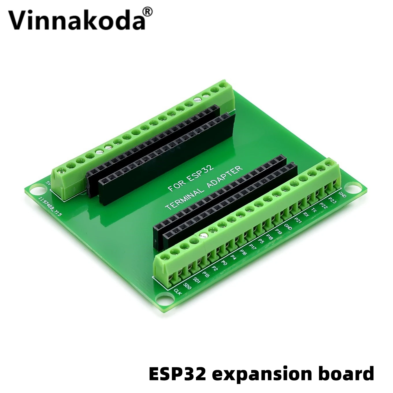 ESP-WROOM-32 Microcontroller Development Board ESP32 Expansion Breakout Board GPIO 1 into 2 for 38PIN Narrow Version