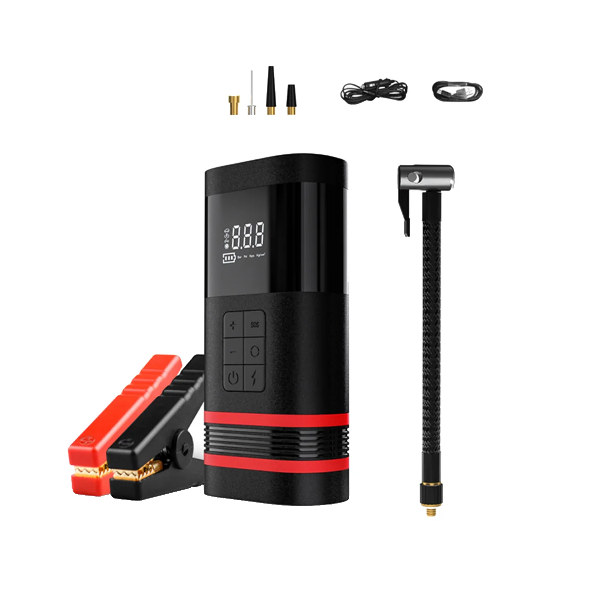 

Car Emergency Power Electric Pump Inflatable Integrated Machine Automotive Supplies Emergency Power Pump