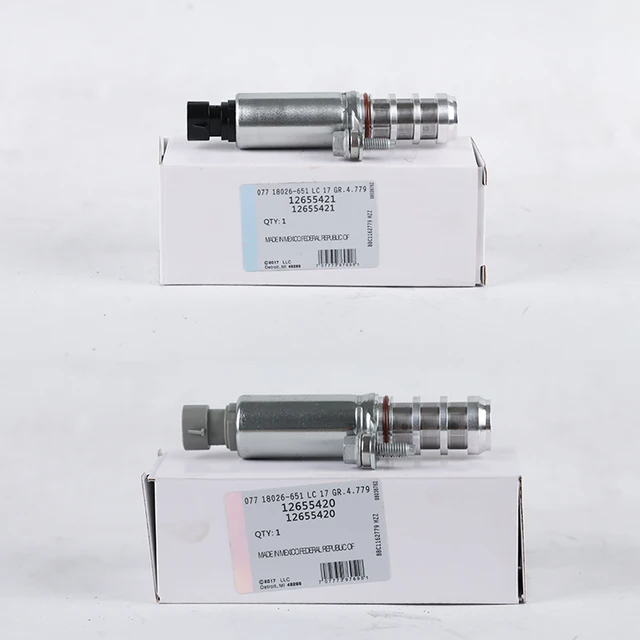 Intake & Exhaust Camshaft Position Actuator Solenoid Valve Kit For GM Vehicles (Malibu, HHR, Buick) - 2 PCs With Tool