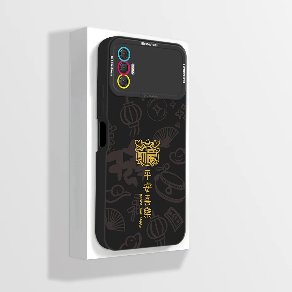 Artistic Liquid Silicone Soft Shockproof Phone Case Cover