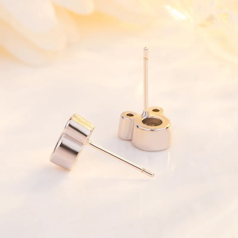 925 Sterling Silver Earrings Jewelry Wedding Engagement Party Gifts
