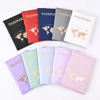 World Map Passport Holder 1