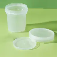 Breakfast Fruit Oat Yogurt Salad Cup With Lid Food Storage Box Fitness Fat-Reduced Bowl Fruit Cup Dessert Cup 1