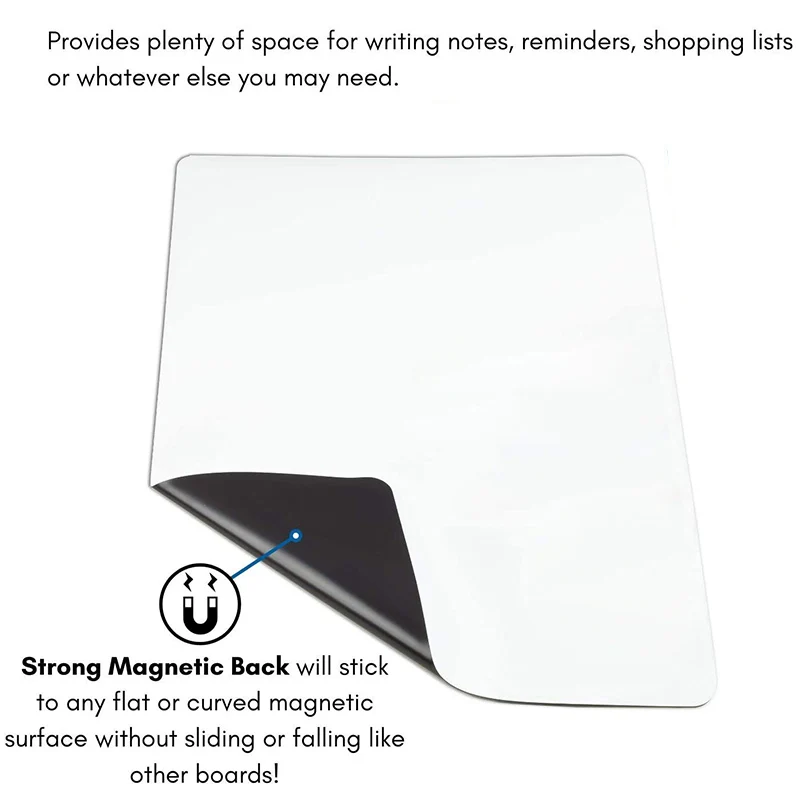 Magic Whiteboard Sheets Stick on Wall - A1 Static & Portable White Board  for Walls, Doors, Windows