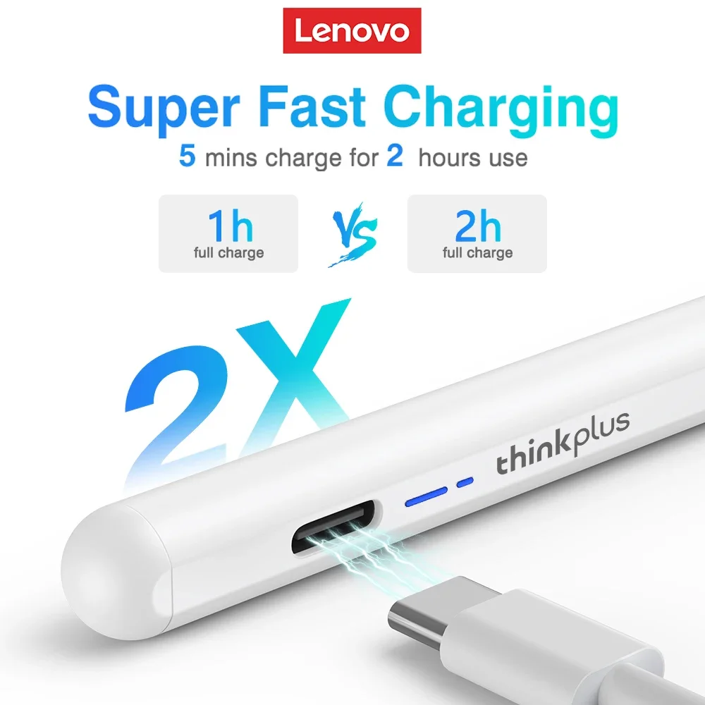 For Lenovo thinkplus Stylus Pen Universal Touch Pen For Tablet Mobile Android ios Phone iPad Accessories Drawing Tablet stylus pen touch screen stylus