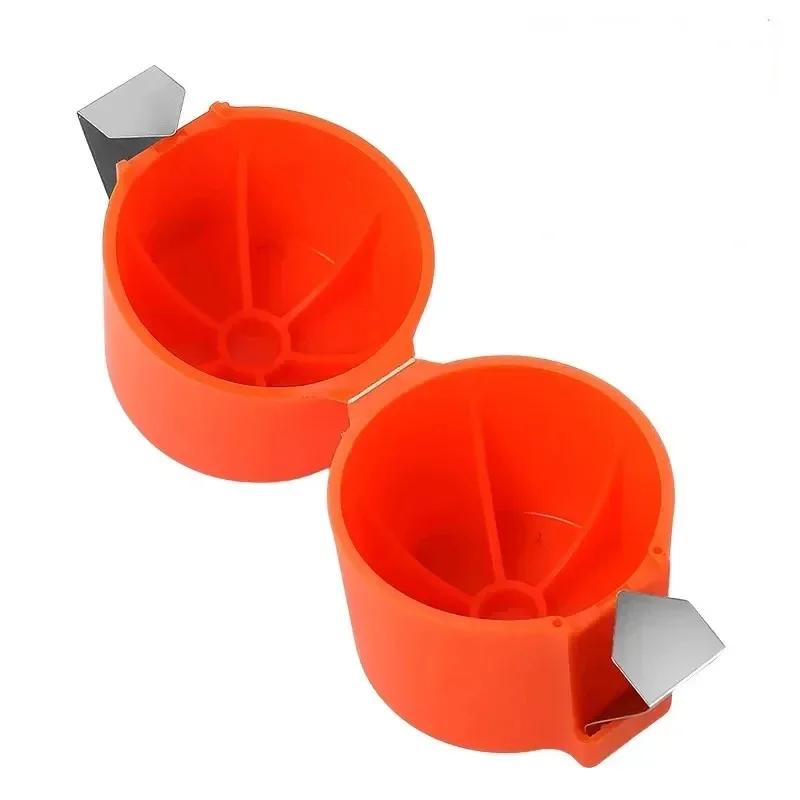 1-3PCS Egg Topper Shell Cutter Beater Raw Egg Cracker Separator Filter Egg Opener Yellow/Orange/Rose red Kitchen Baking Tools