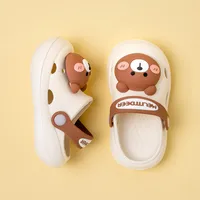 Baby Boys and Girls' Anti-skid Comfortable and Versatile Slippers Cave Shoes Cartoon Animals Korean Version Summer 1