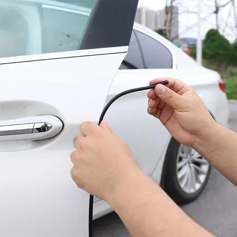 Durable 5M U-Type Rubber Car Door Protector Anti-Collision Strip
