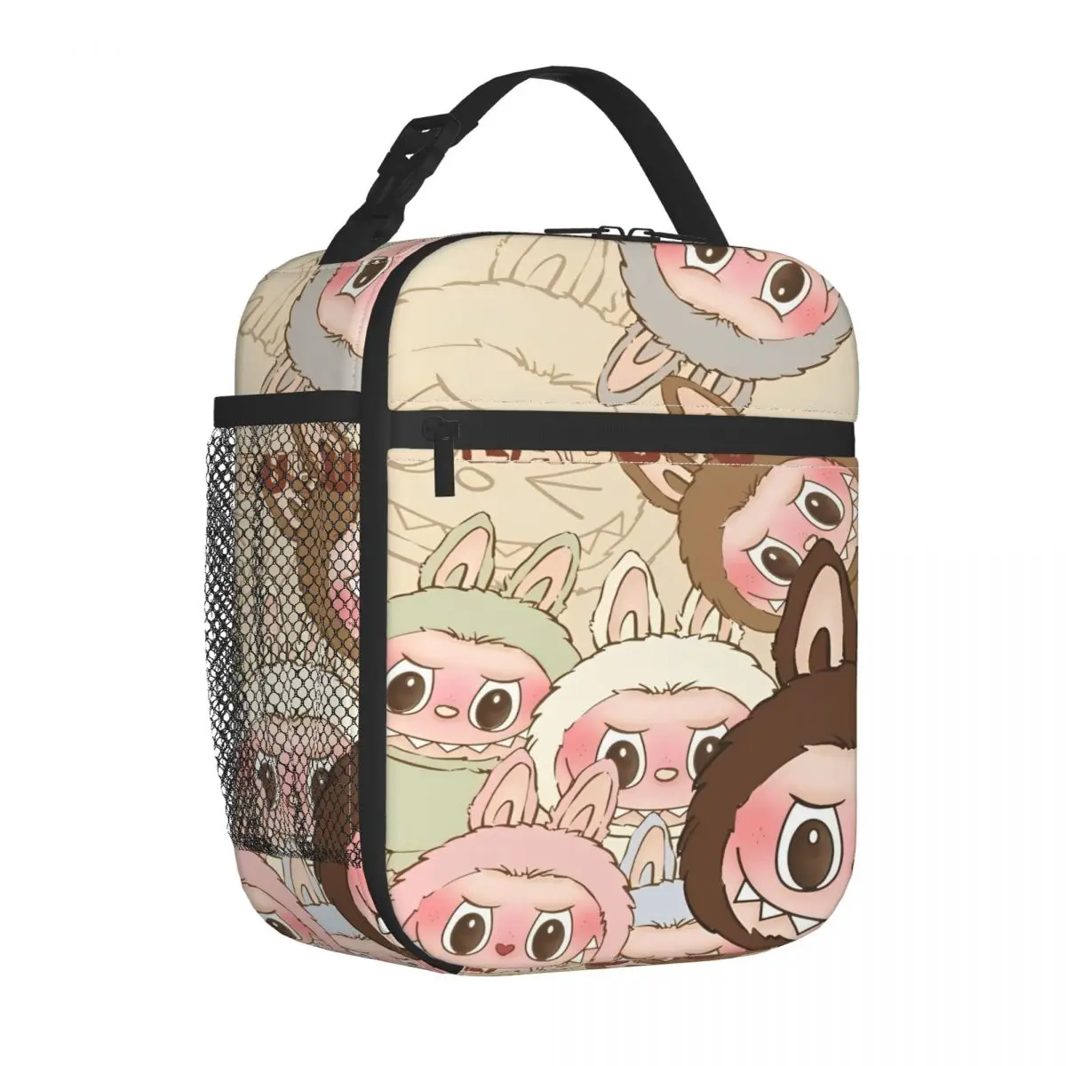 Labubu Accessories Insulated Lunch Bags For Outdoor Food Container Portable Cooler Thermal Lunch Boxes