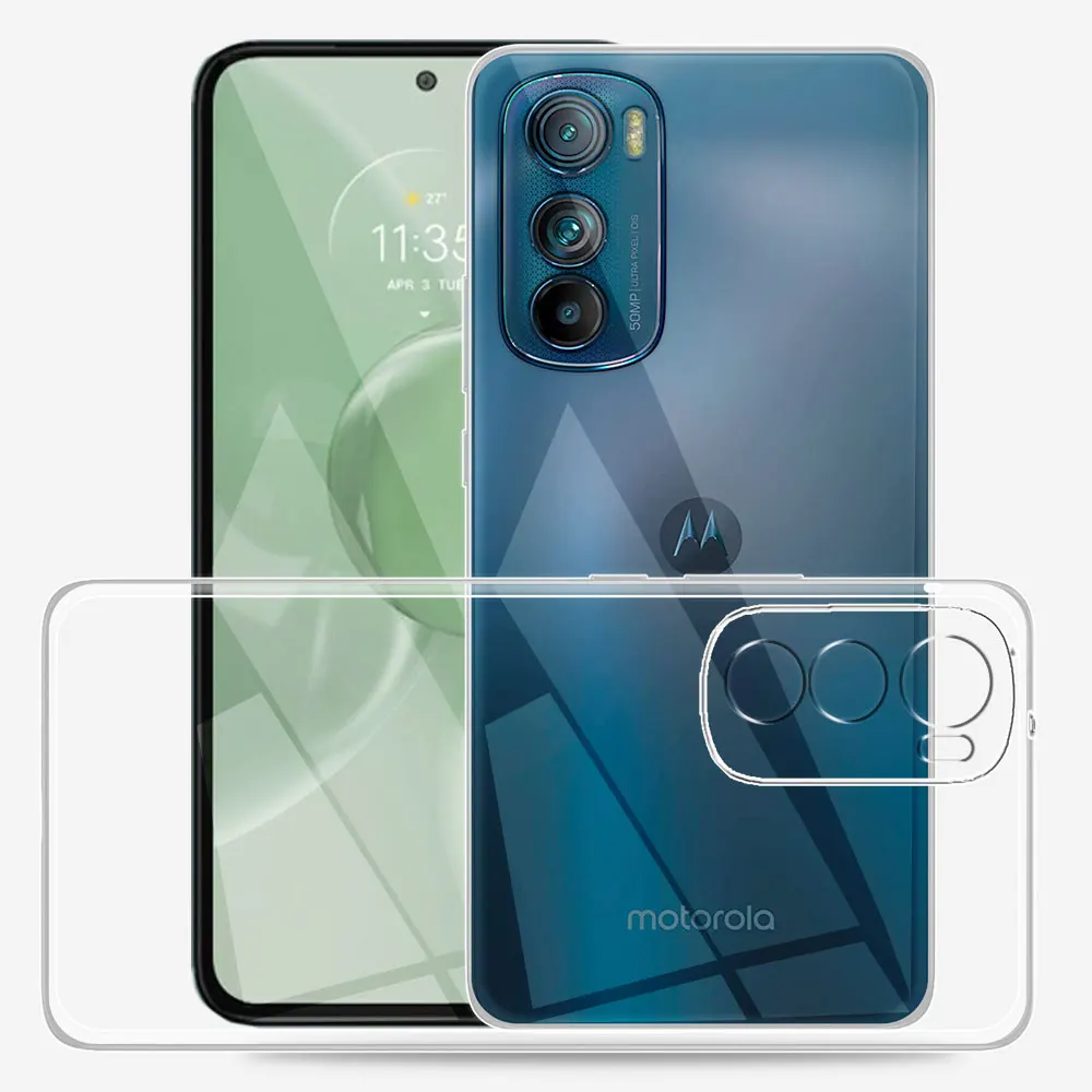 Clear Silicone Soft Cover Case with Thin Bumper