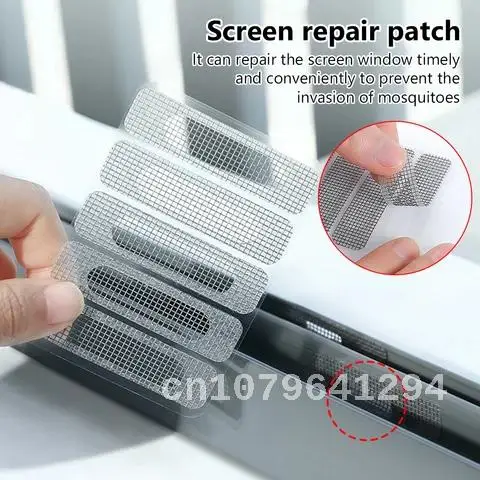 

5/10/15/20pcs Practical Anti-insect Window Screen Repair Patch Stickers Broken Door Mosquito Mesh Adhesive Repair Accessories