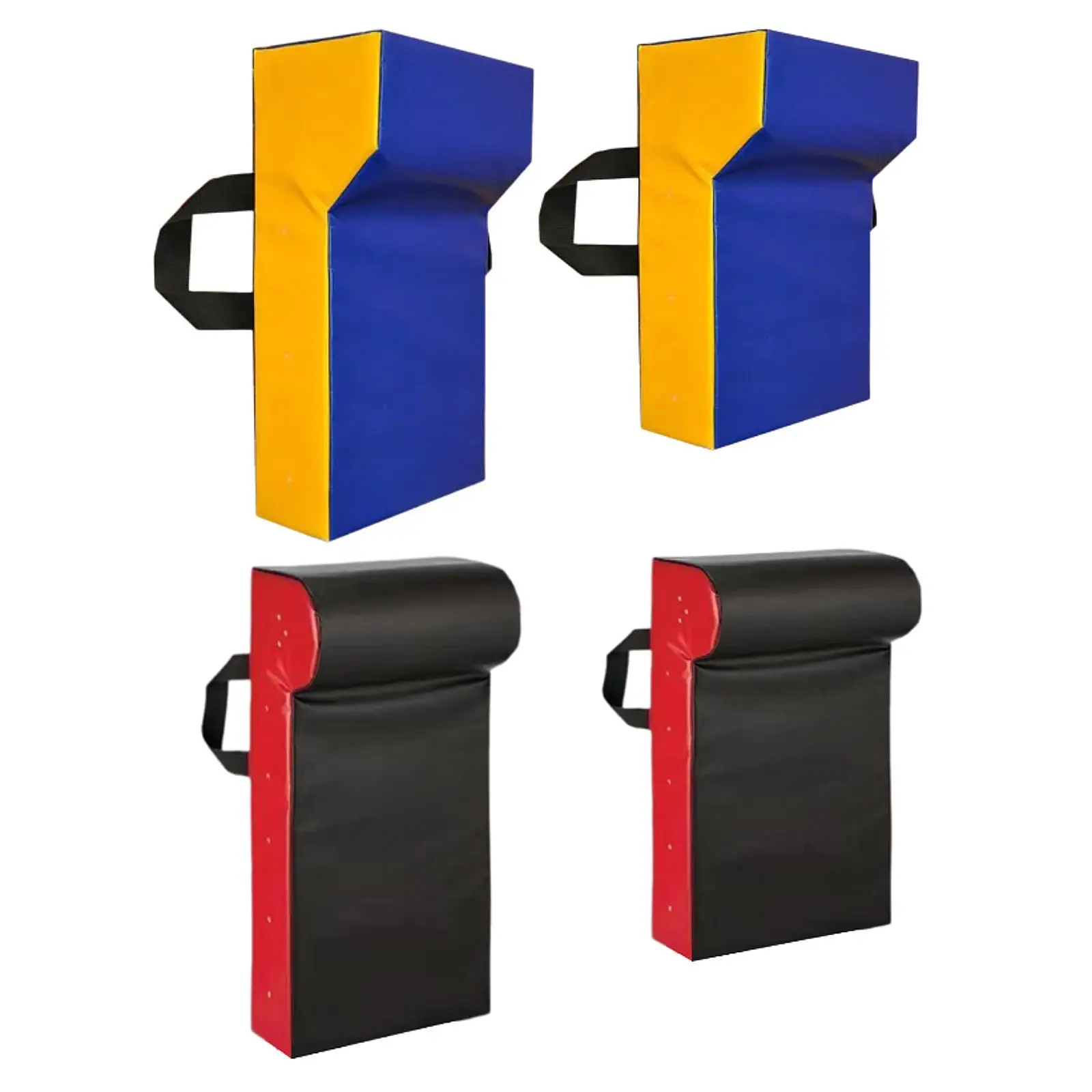 Wedged Football Tackle Shield Rugby Bumping Shield Lightweight Sport Blocking Pad Accessories Wedged Shield for Playing
