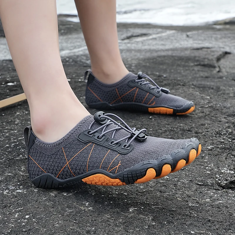 Water Shoes Men's Water Shoes Wear Resistant Trainning Sneakers Outdoor Indoor Dual Wear Non-Slip Unisex Aqua Slippers Size36-47