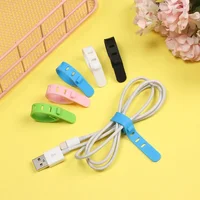 Cute Cartoon Cable Winder Multifunction Cable Organizer Cable Protector Bookmark Headset Data Line Storage Cord Protector 4