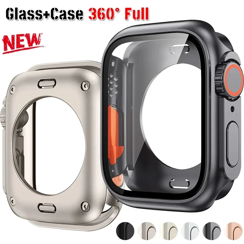 Ultra 360 Full Cover Case with Tempered Glass Screen Protector