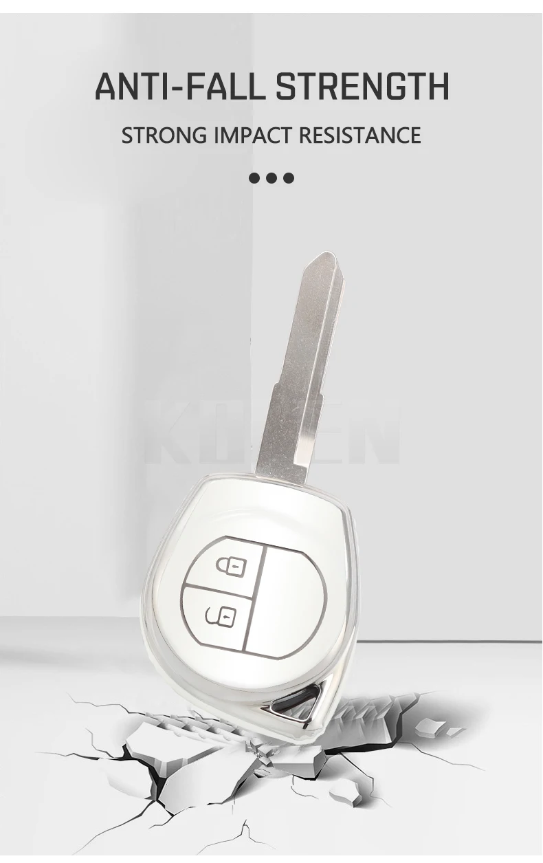 Nuovo TPU Car Key Case Cover Shell Fob per Suzuki Swift Grand Liana SX4 Window Vitara Amagatarai Keyless Protector Bag accessori - Sec01ae3d0c834ac4af17350603aa4b6fv