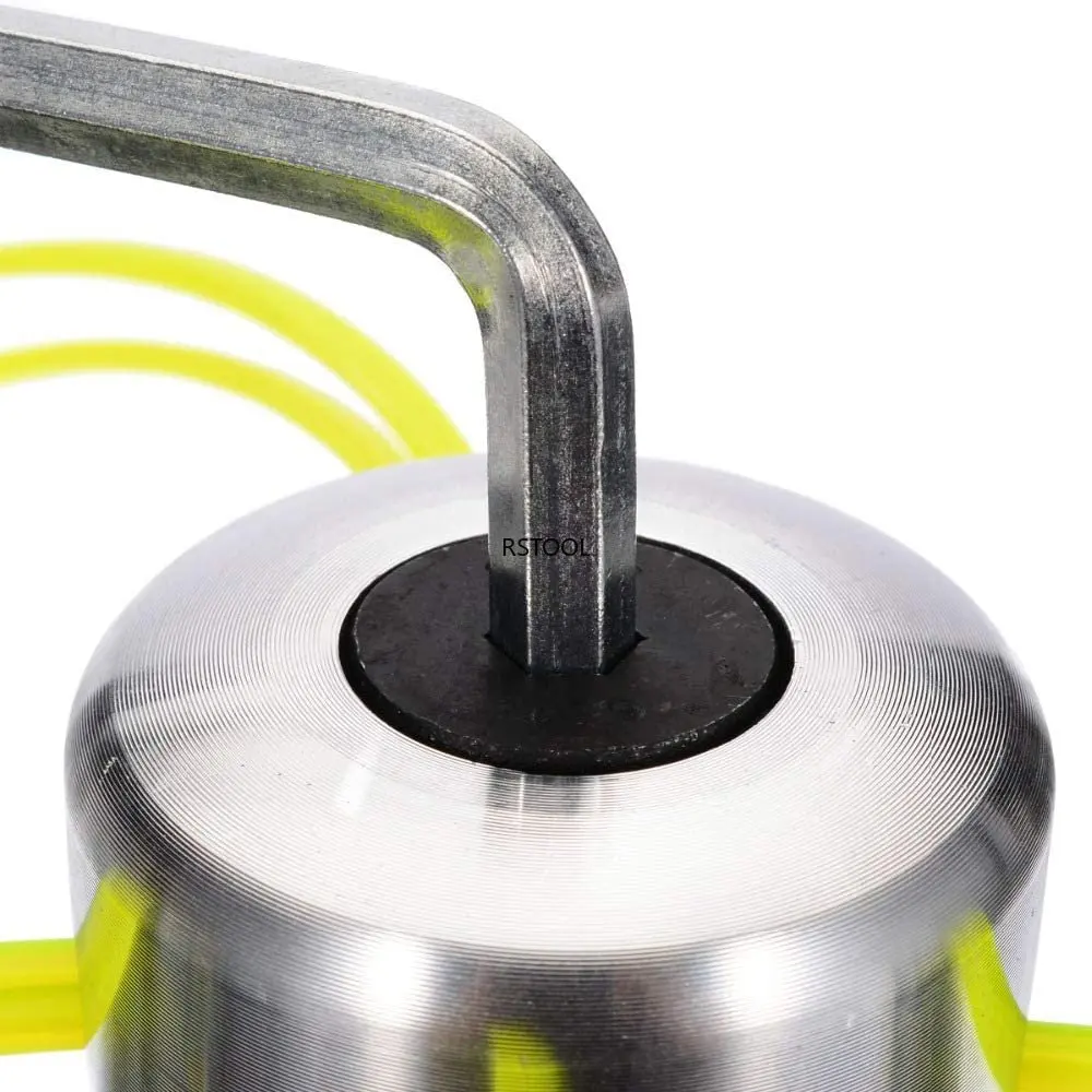 Aluminum Grass Trimmer Head Brush Cutter Head Lawn Mower Accessories Cutting Line for Strimmer Replacement grass trimmer head aluminum trimmer head brush cutter accessories mower accessories