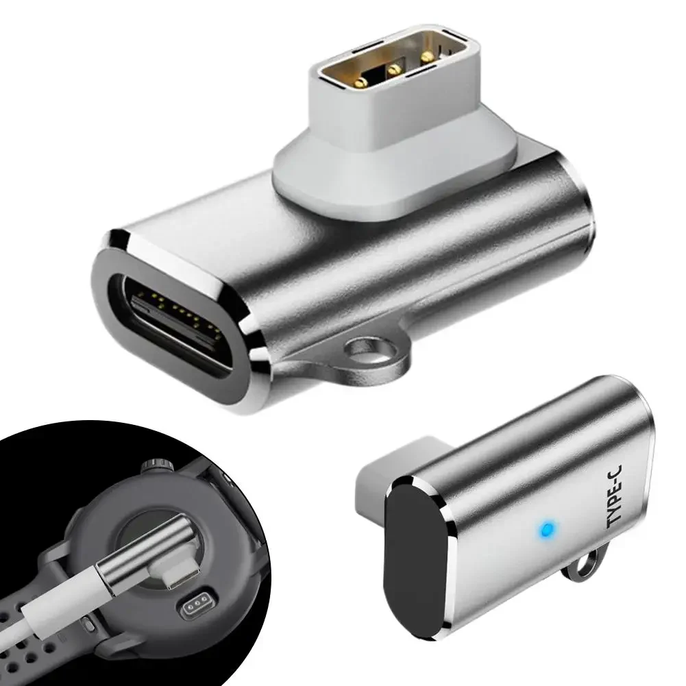 Versatile Smartwatch Charger Converter with Integrated Light