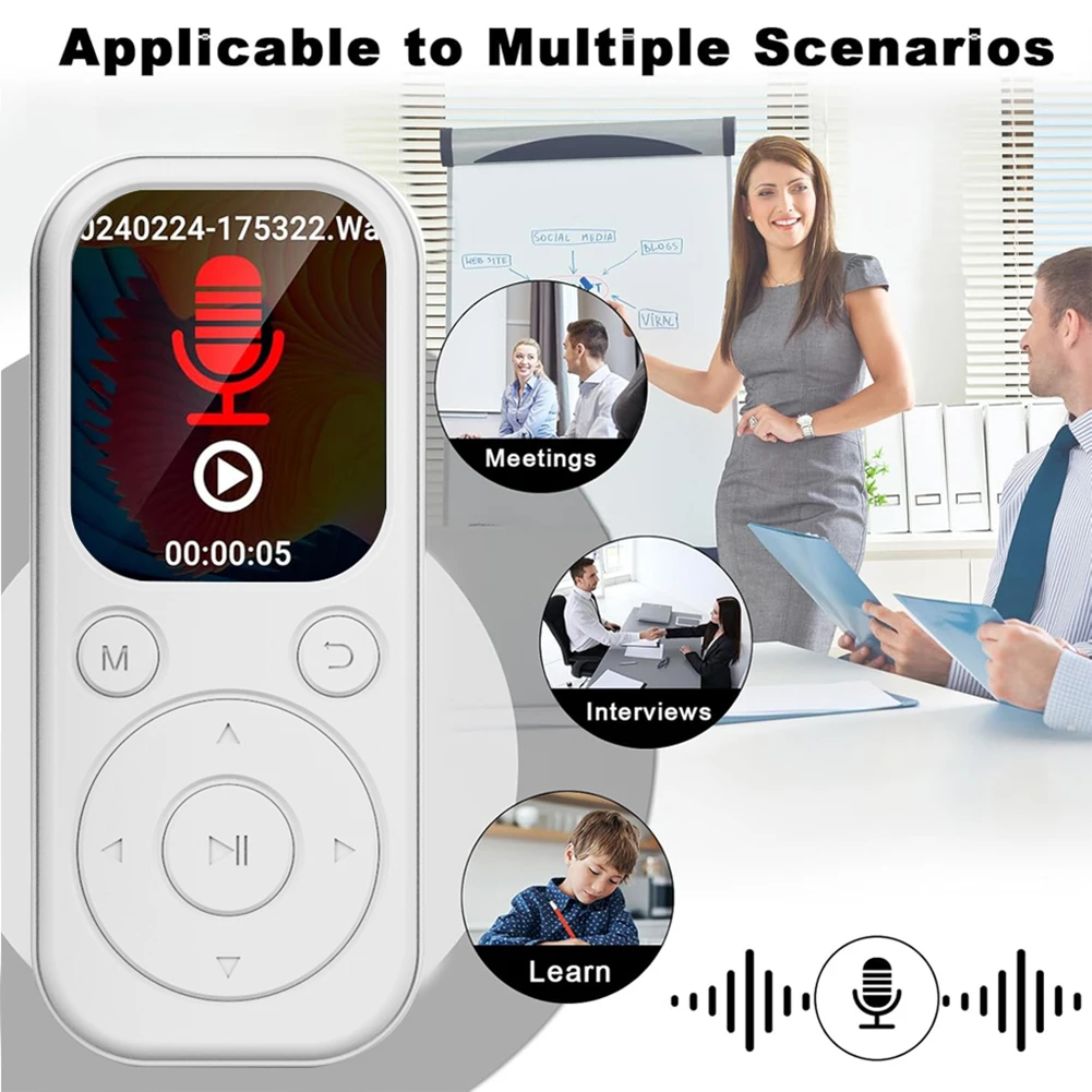 2 Inch MP3 MP4 Player HiFi Lossless Music Player BT5.4 Student Walkman MP3 FM Radio/E-book Sports Running Walking Music