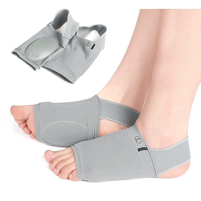 Description Picture 3 of item1 Pair of Arch Support Sleeves Metatarsal Compression Brace for Flat Foot Support & Plantar Fasciitis Relief Foot Care Tools