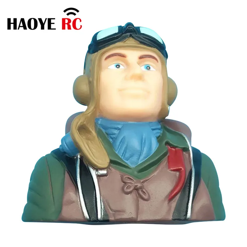 Haoye 1:6 Scale Army Green Pilot Figure Toy