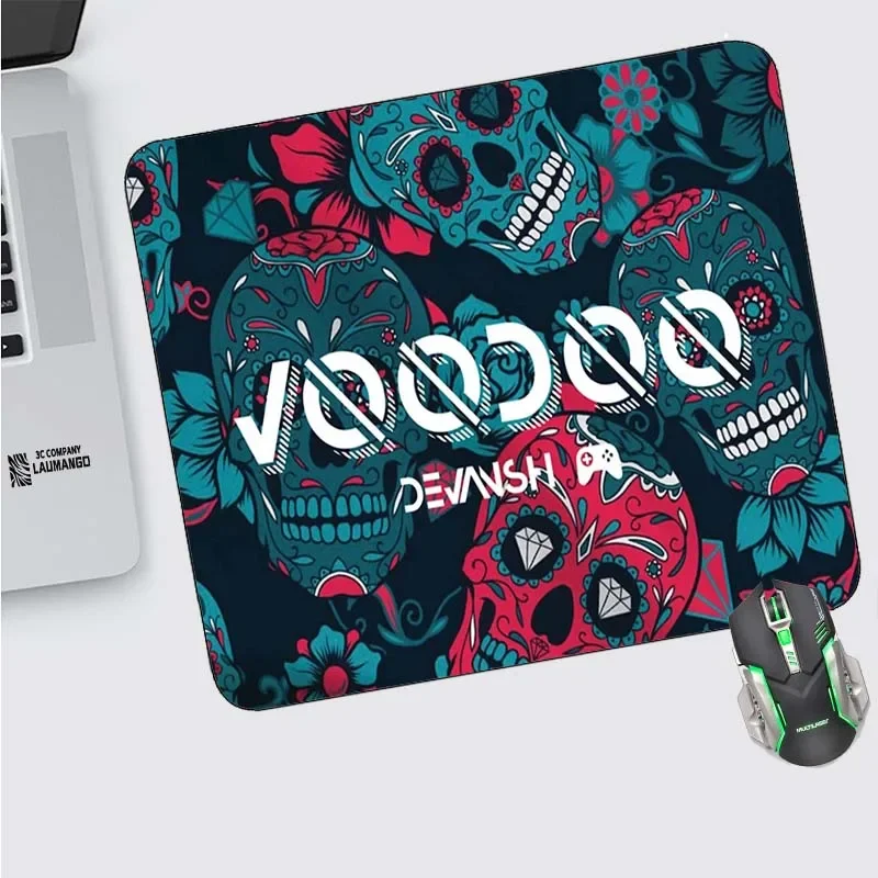 

Коврик Voodoo для кукол, игровой коврик для клавиатуры, мыши, стеклянный коврик для мыши, игровые аксессуары, компьютерный стол, кабинет, коврик...