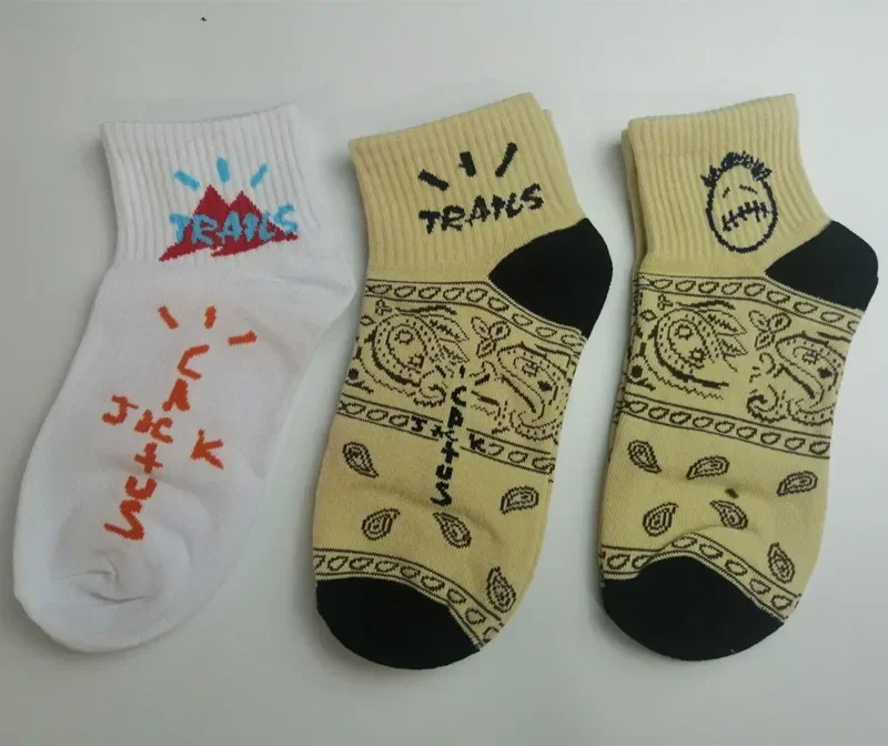 Men's Sports Street Style Hip Hop Crew Socks - 3 Pairs