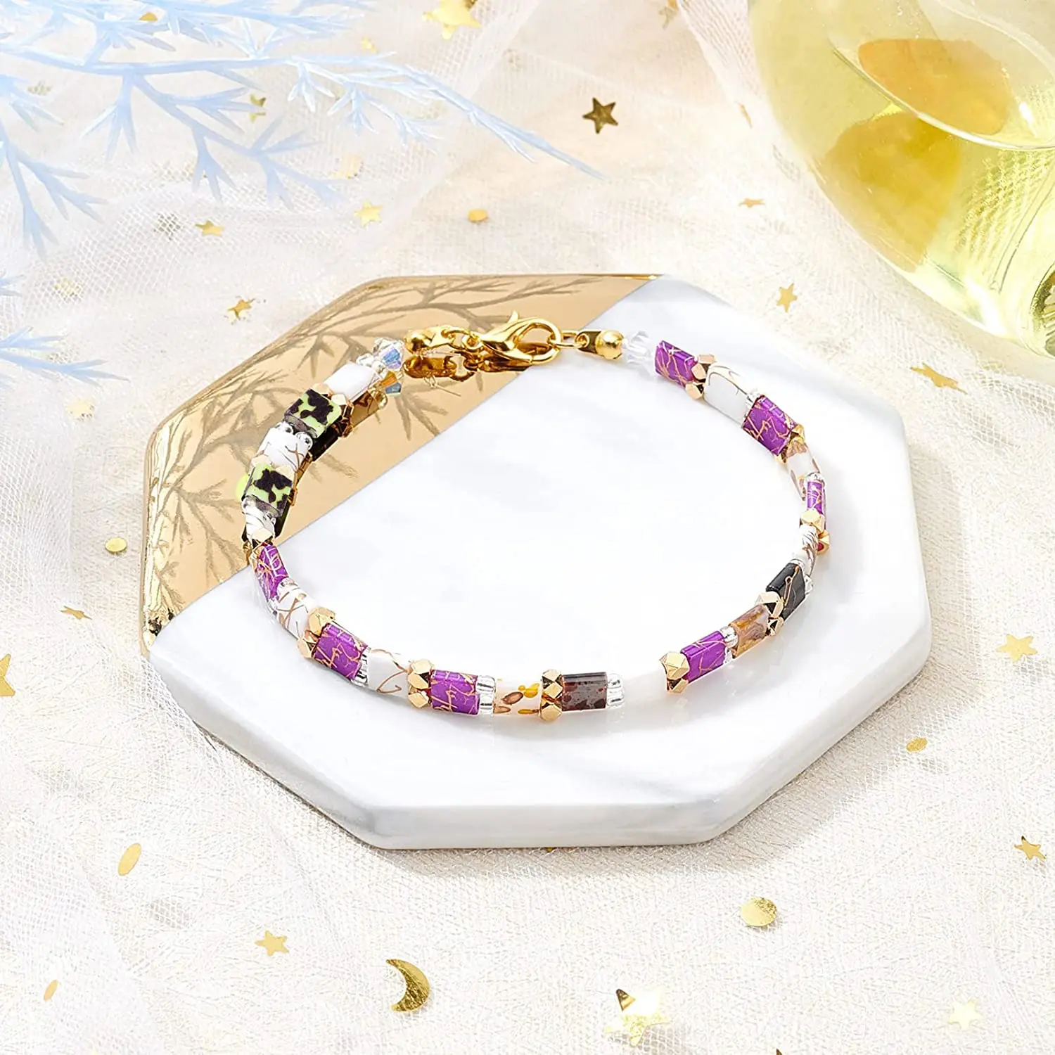 Two Hole Glass Seed Beads 2