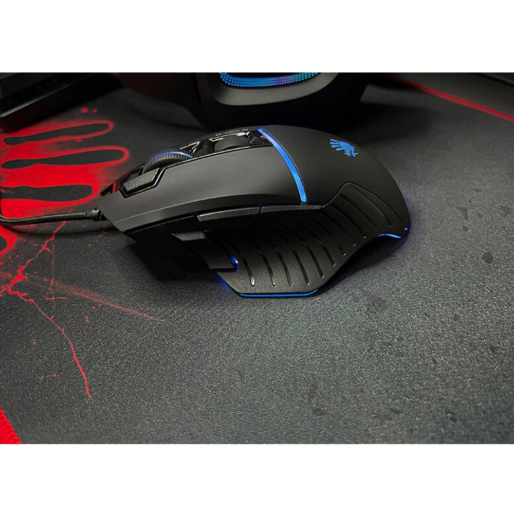 W95 Max Gaming Mouse for Bloody Wired Macro Programming Laptop Desktop Computer with RGB Backlight Mice