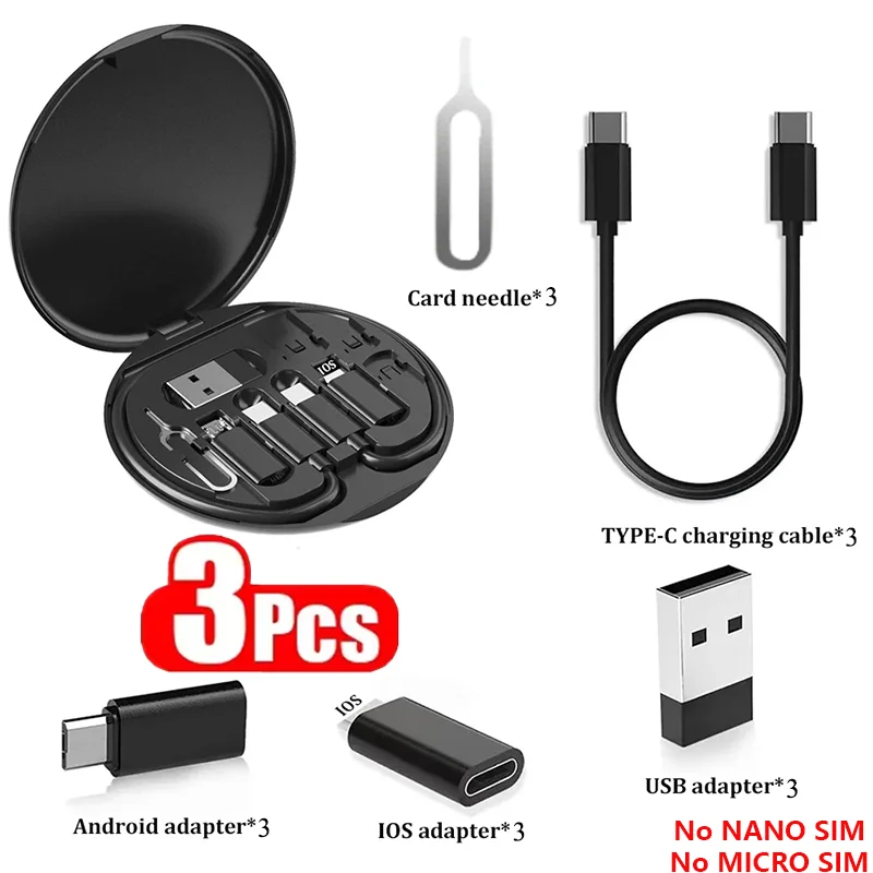 Multi USB Type C to C 60W Charging Adapter Cable thumbnail 3