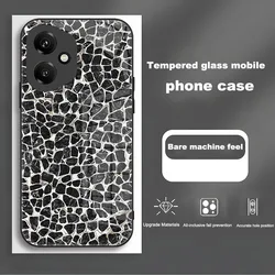 Enhanced Tempered Glass Shockproof Phone Case with Hard PC Back Cover and Bumper Protection for HONOR 400 (20)