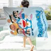 D-Doraemon Big Microfiber Beach Towels Quick Dry Towel Sand Beach Towels Pool Towel For Travel Swim Pool Yoga 4