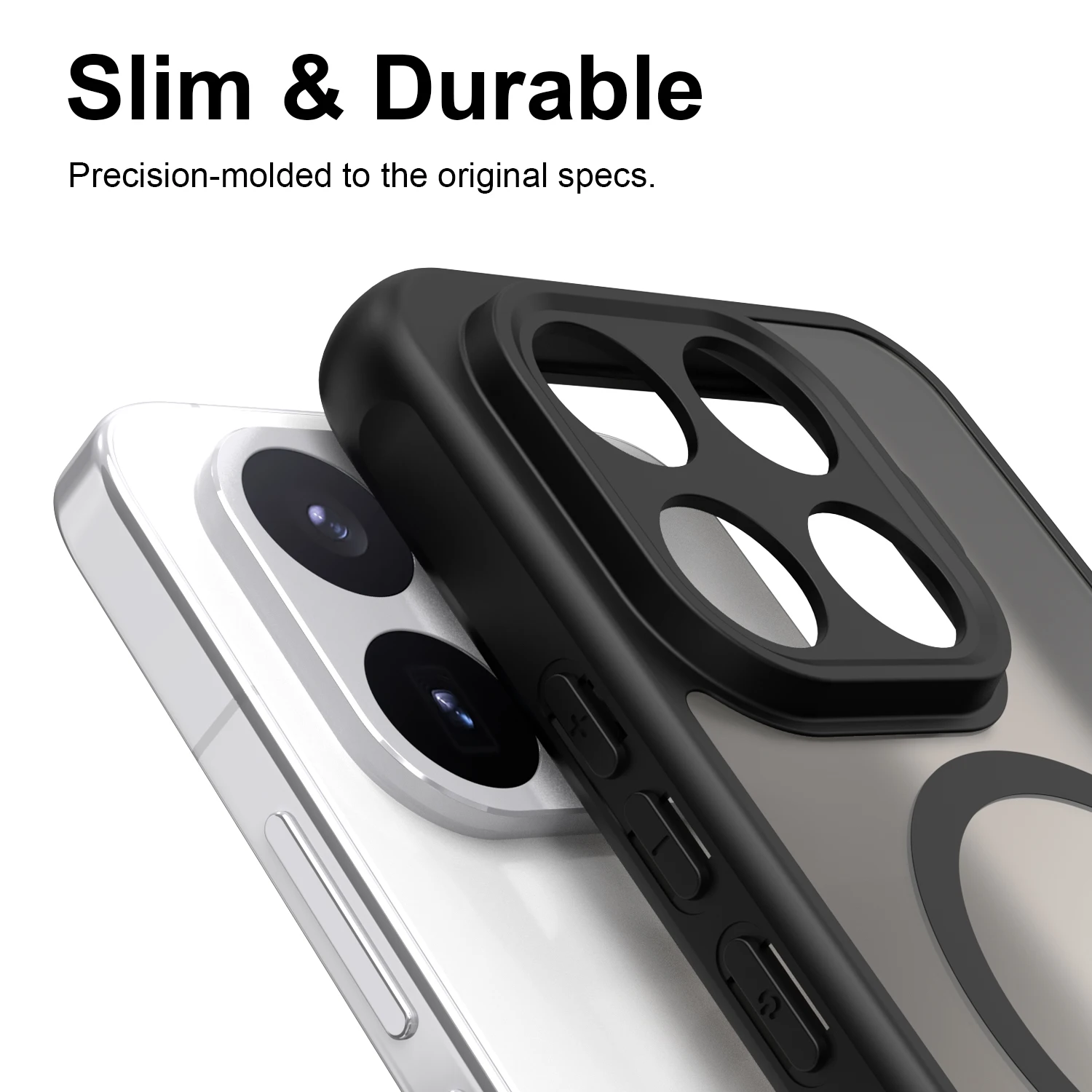 New Luxury Matte Magnetic Shockproof Phone Case