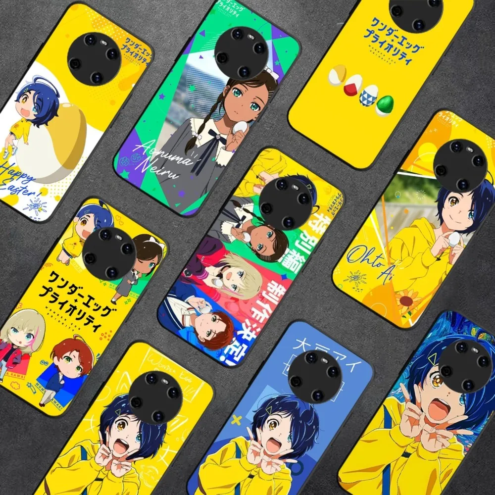 Wonder Egg Priority Phone Case Per Huawei Y9 6 7 5 Prime Enjoy 7S 7 8 Plus 7A 9E 9Plus 8E Lite Psmart Shell