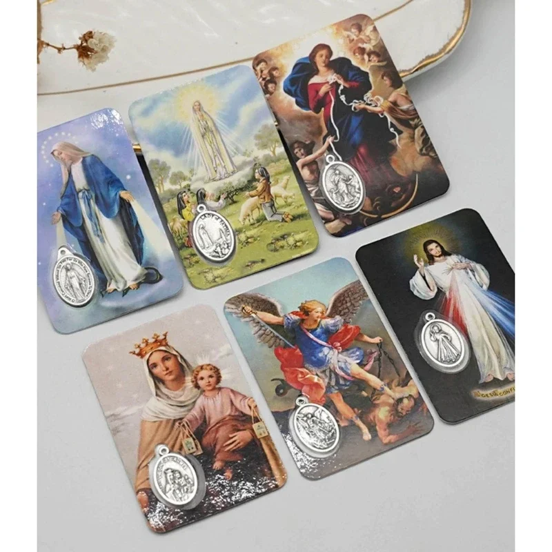 Italian History Card Double Side Christian Character Card Personalities Italys Influential Figures for Student