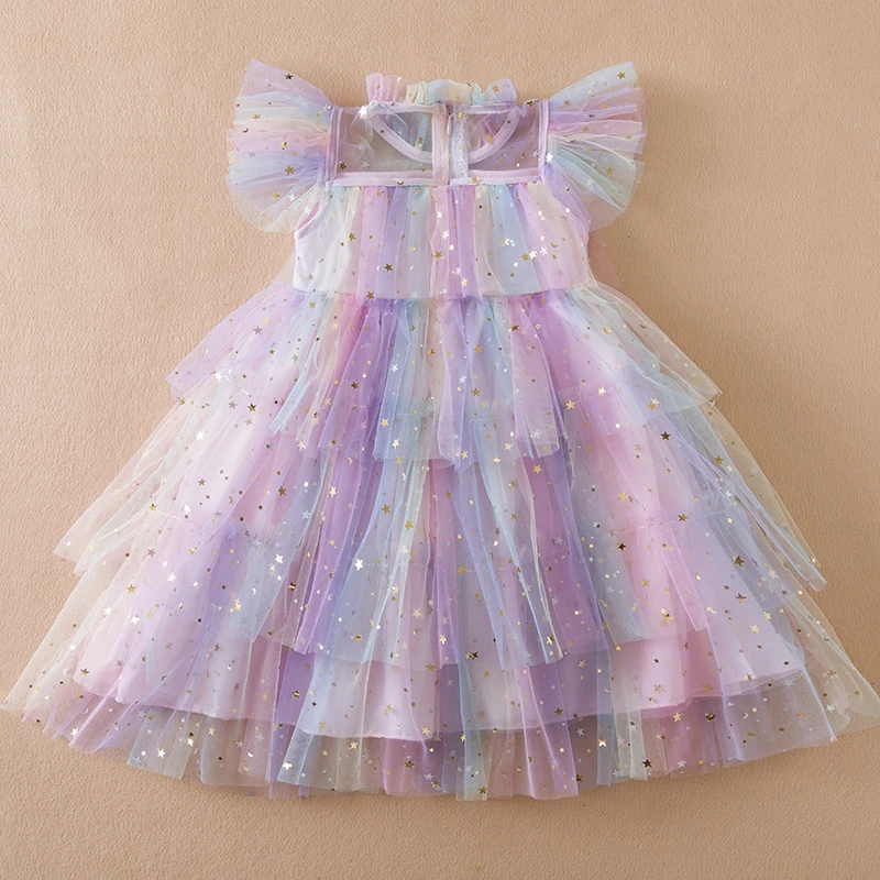 birthday cake prom dress Long Pastel Prom Ball Gown with Sheer Corset Waist PromGirl