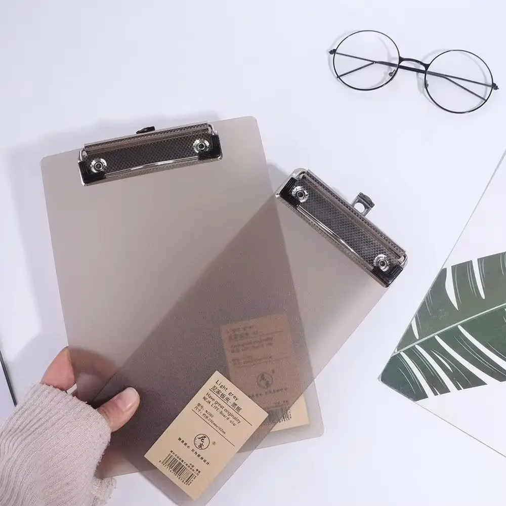 2Pcs Document Folder A6/A5/A4 Clipboard Writing Pad Hanging Cardboard File Folder Board Ticket Bill Holder Notepad Board