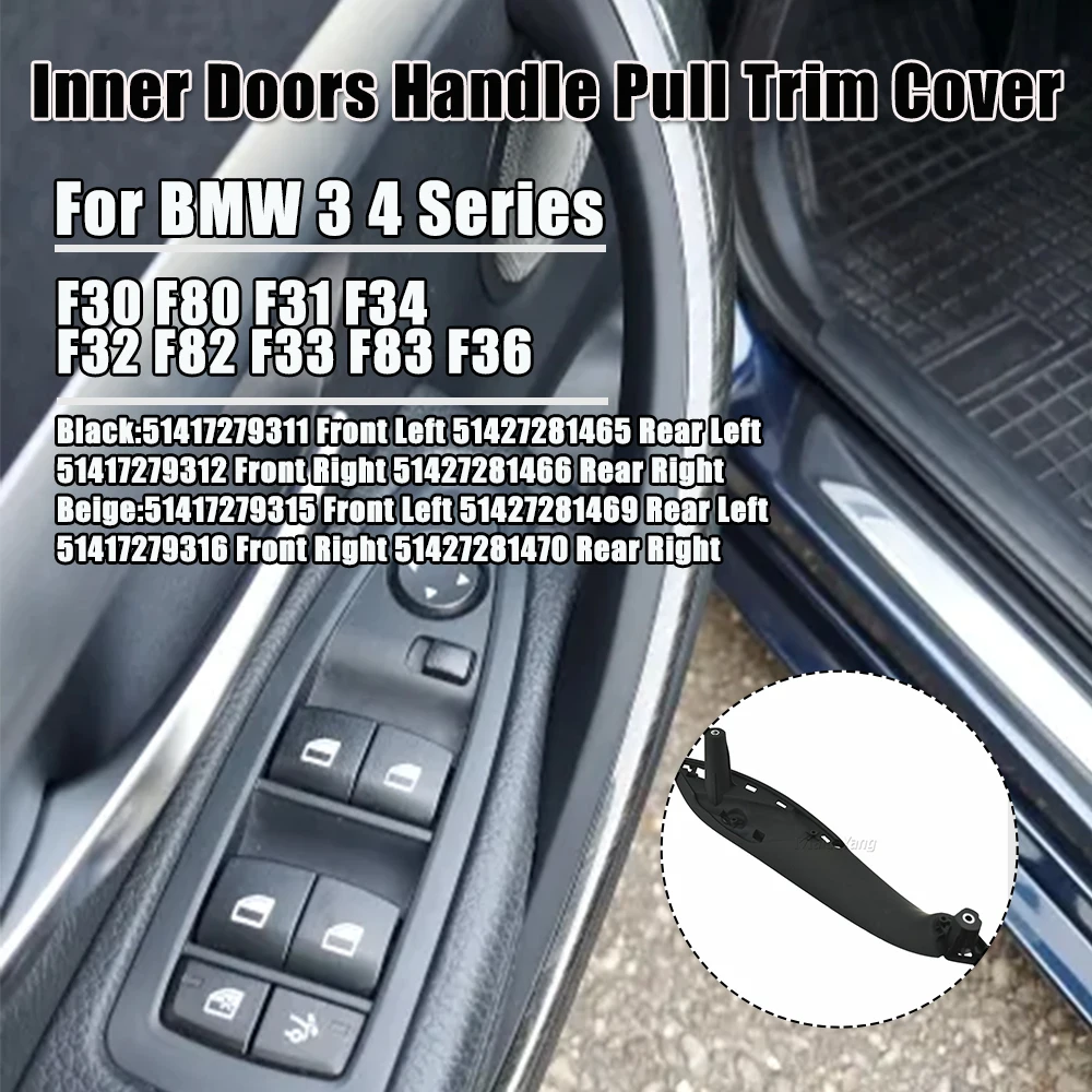 Maniglia Della Porta Interna Dell'Auto Maniglia Del Pannello Di Presa A Strappo Per Bmw Serie 3 F30 F80 F31 F34 Serie 4 F32 F82 F33 F83 F36 5141727931