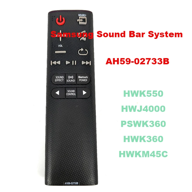 Nuovo Replae Ah59-02733B Per Samsung Soundbar Sistema Di Controllo Remoto Hwj4000 Hwjm4000 Hw-J4000 Hw-K360 Hw-K450 Ps-Wk450 Ps-Wk360
